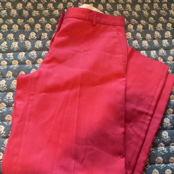 NWT Designer The Kooples Wide Leg Trouser // Pink // Size 40 - Picture 4 of 7